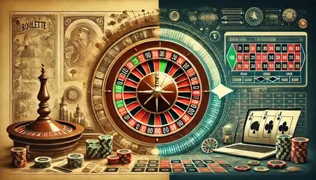 Classic roulette wheel zero